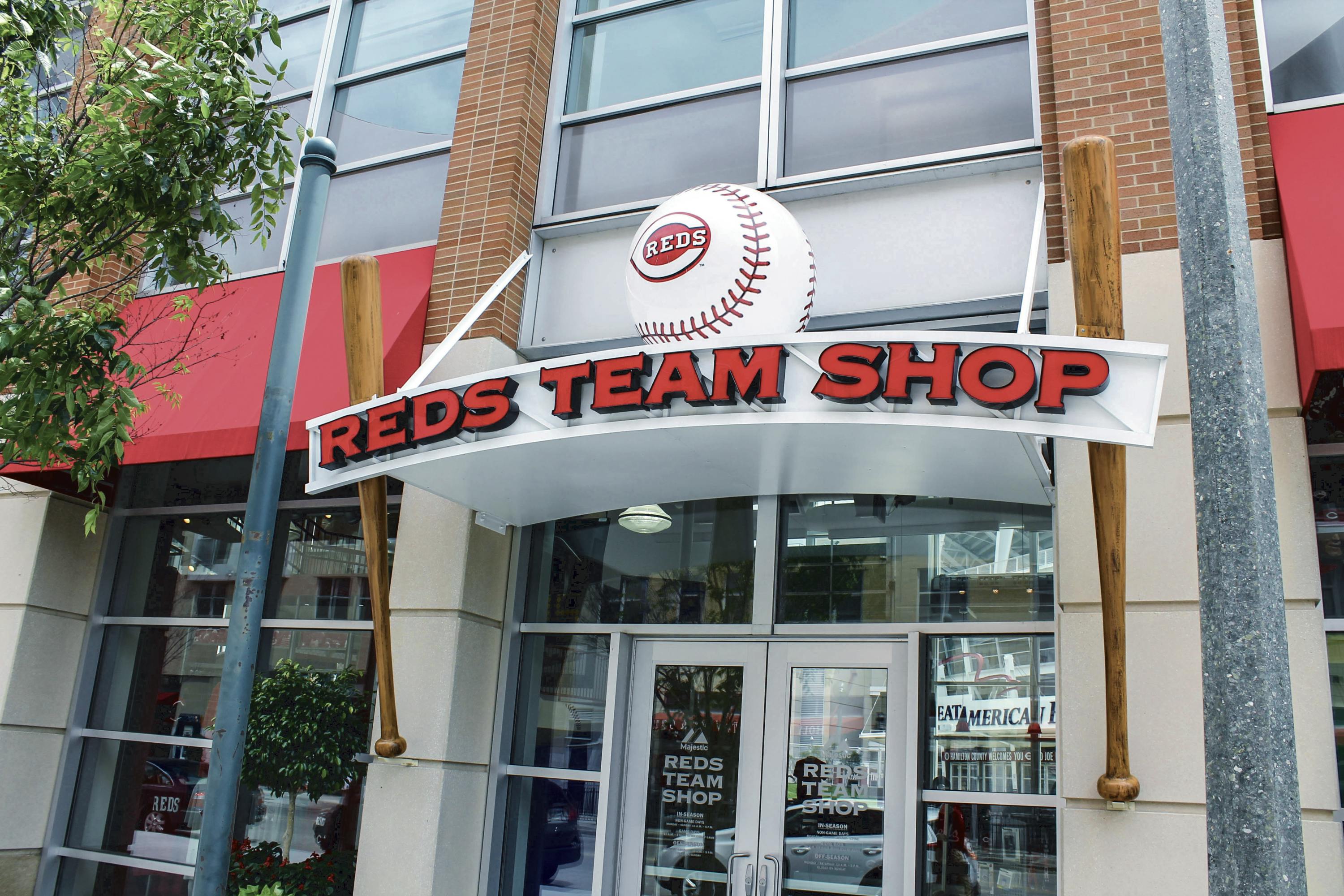 Cincinnati Reds - The Reds Team Shop at GABP reopens