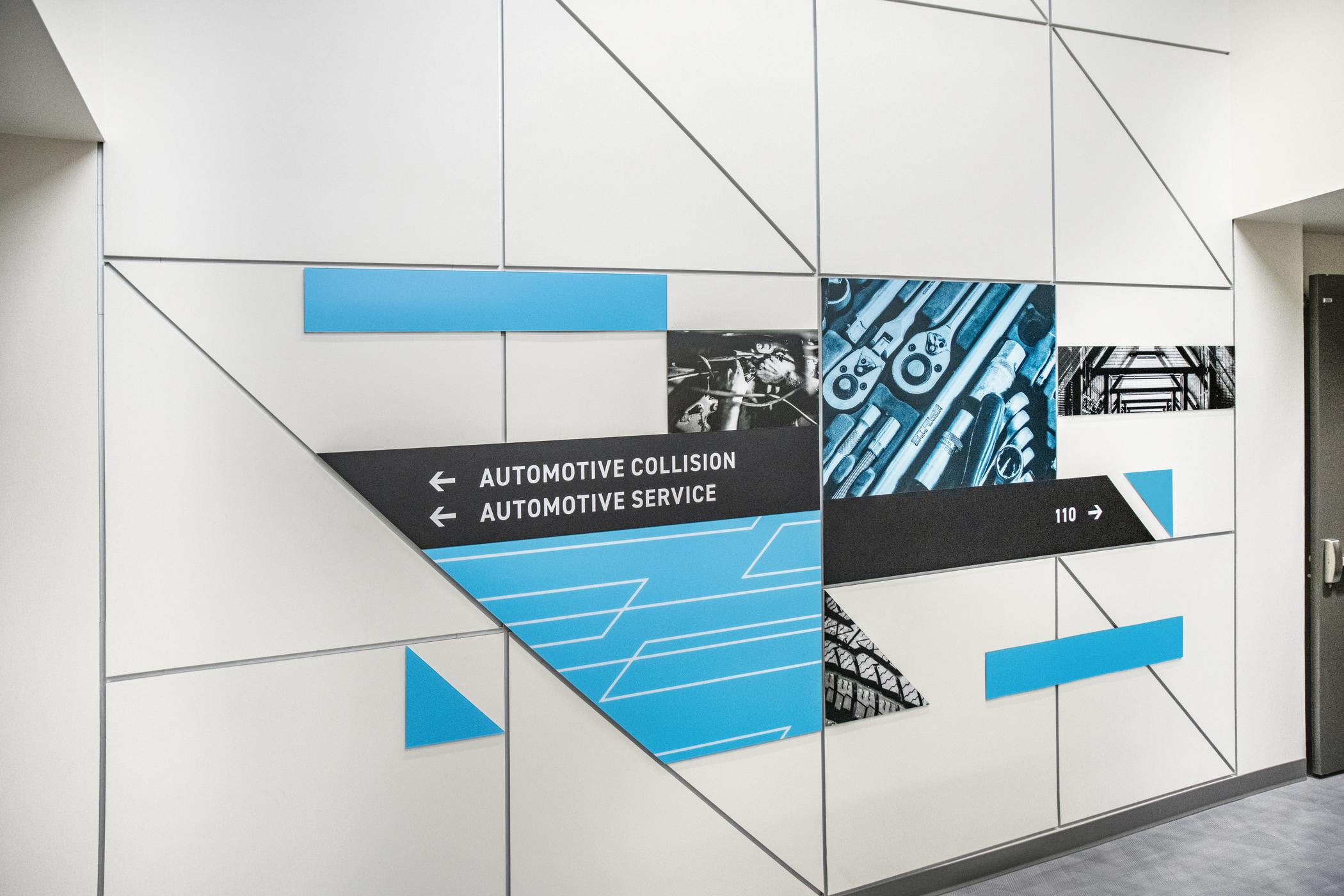 Signage - stairwell