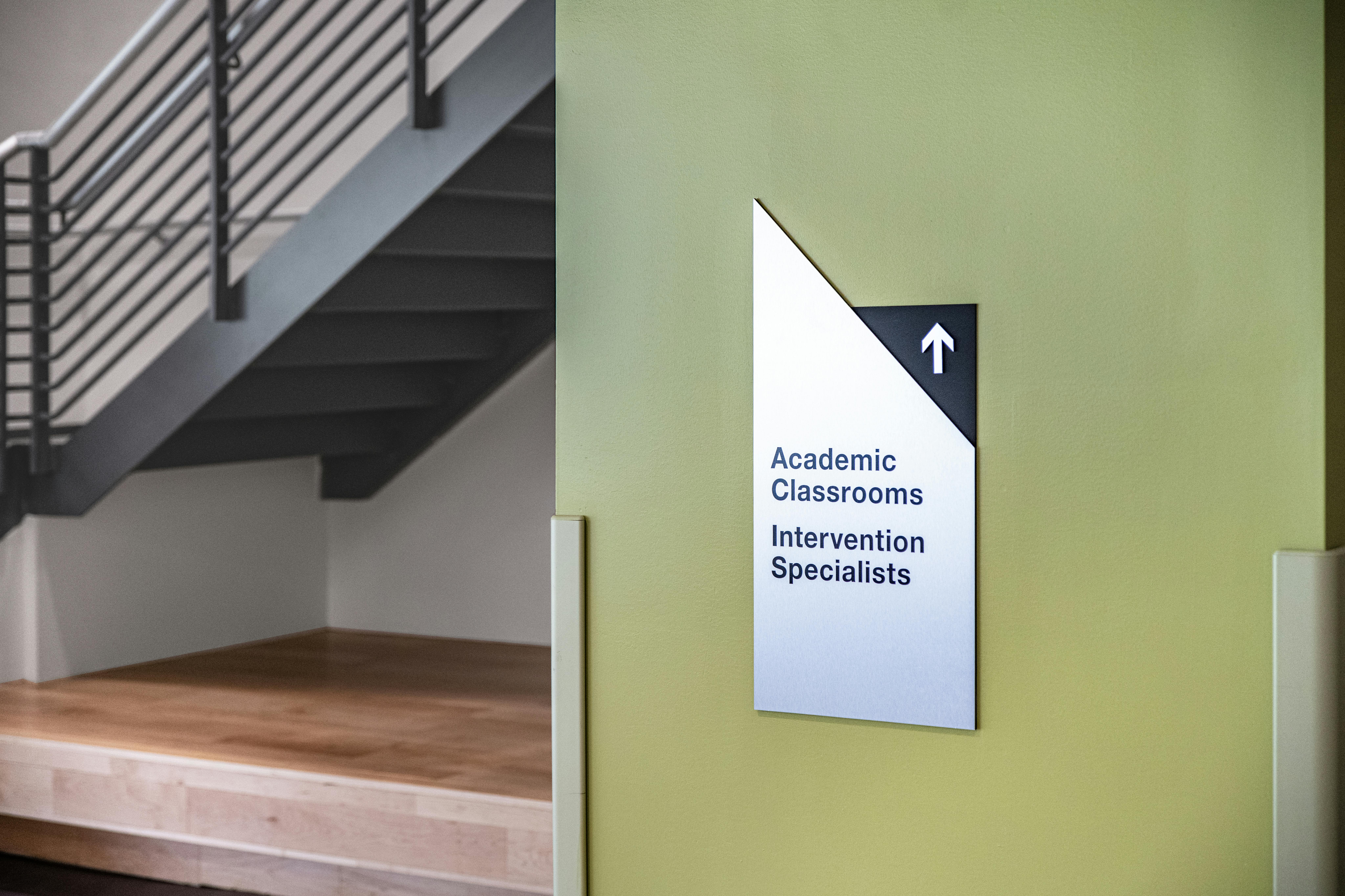 Live Oaks Wayfinding Interior