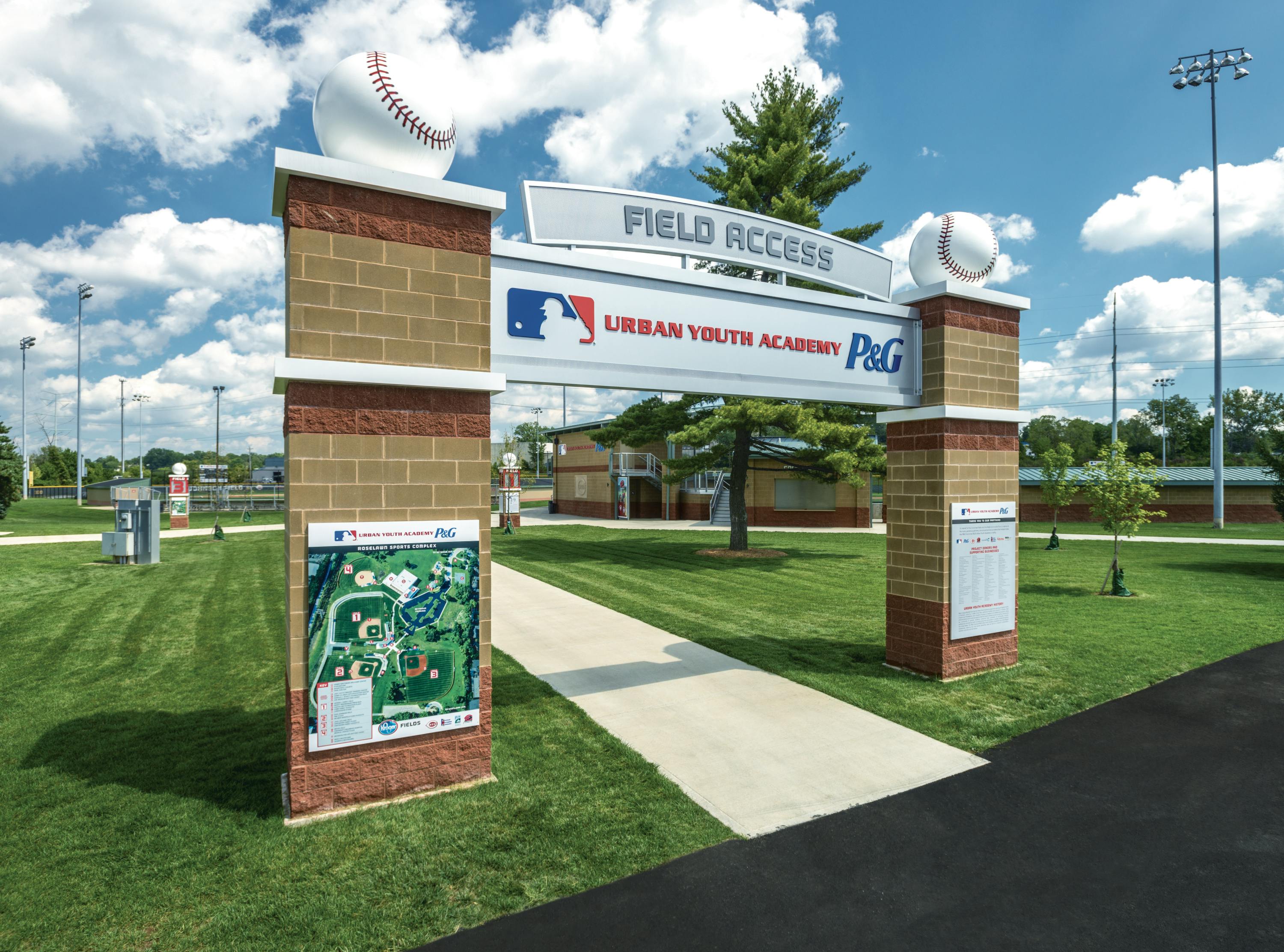 P&G MLB Cincinnati Reds Youth Academy MSA Design
