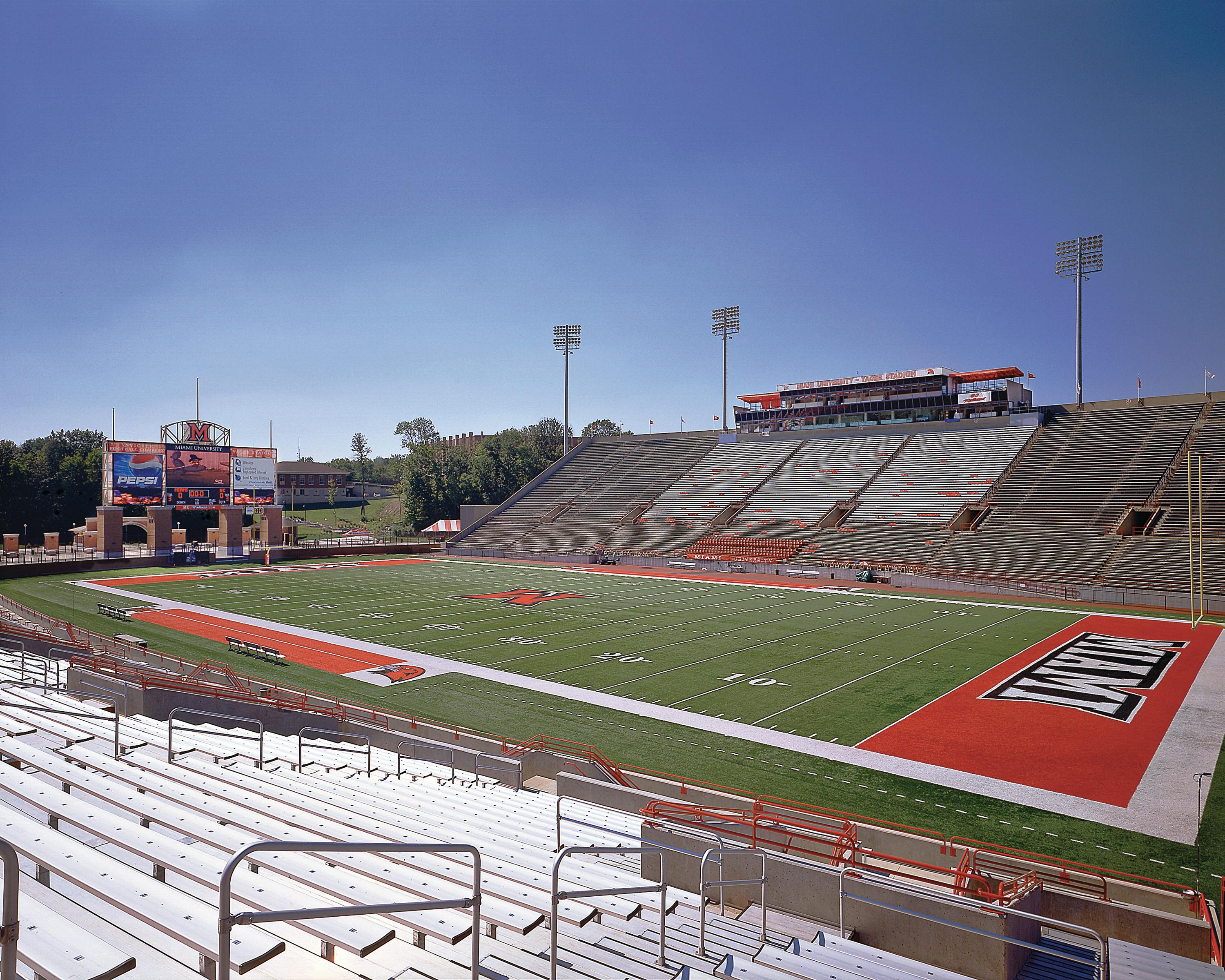 Miami University Yager Stadium Seating Chart